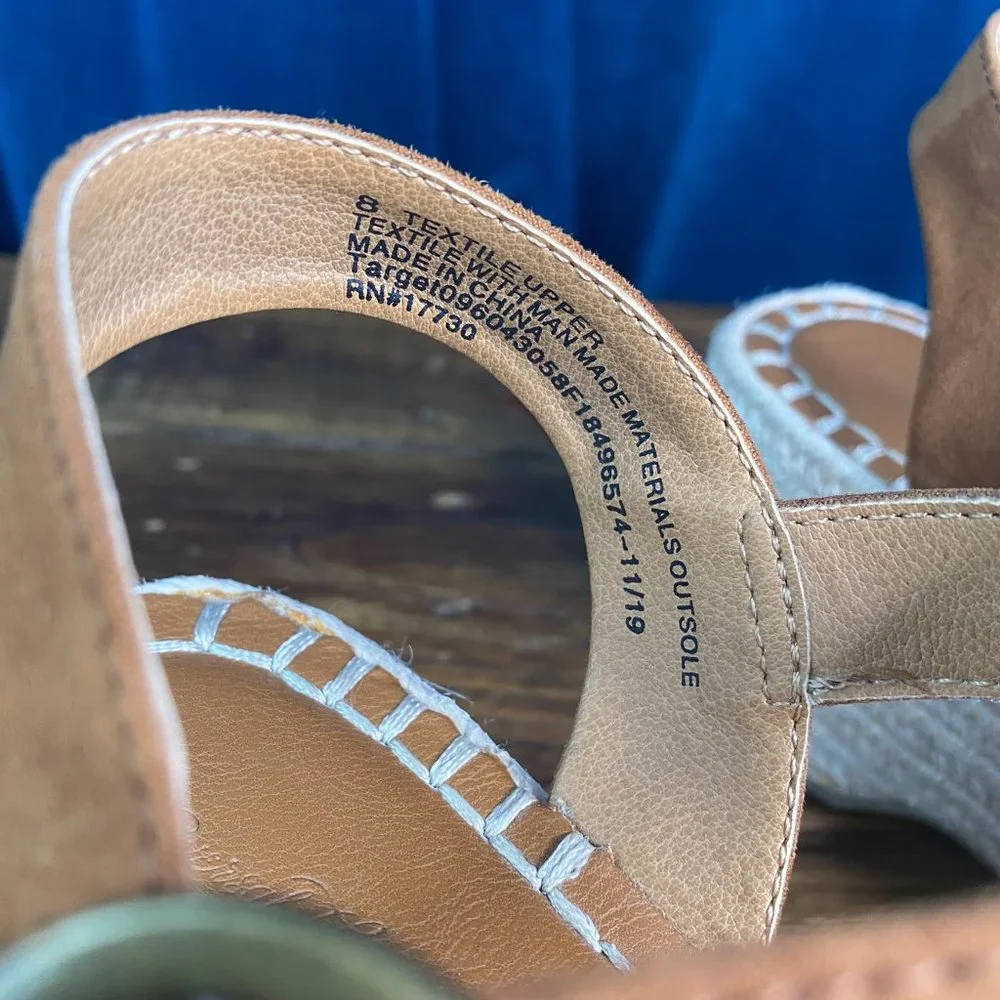 Universal Thread Morgan Espadrille Sandal Size 8 - Picture 6 of 9
